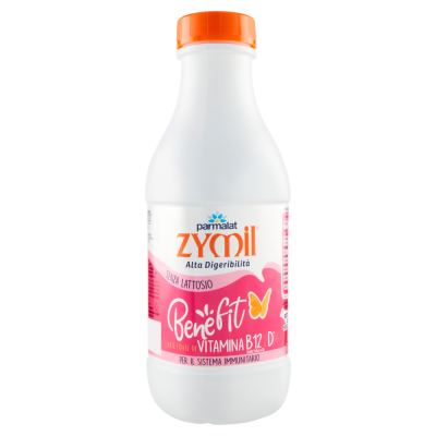 Latte Zymil Alta Digeribilità Senza Lattosio Benefit Vitamina B12 e D  Parmalat - 1000 ml