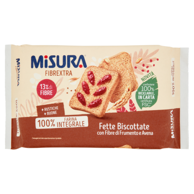 Fette Biscottate le Dolcifette Mulino Bianco Barilla - 315 g