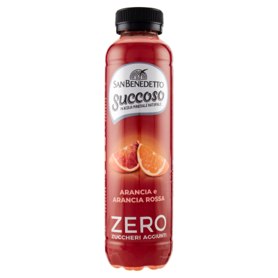 Succoso Zero Arancia e Arancia Rossa San Benedetto - 400 ml 