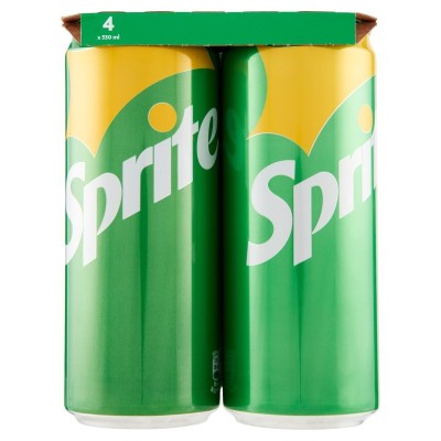 Sprite Lattina - confezione da 4 x 330 ml