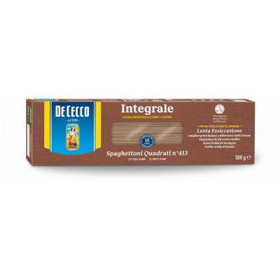 Pasta  Integrale Spaghettoni Quadrati  De Cecco  - confezione da 500 g