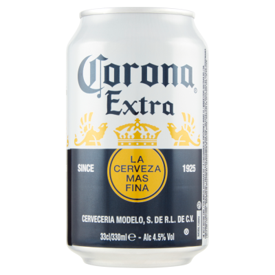 Birra  Extra Lattina Corona - 33 cl