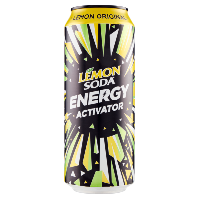 Energy Drink Activator Lemon Original Lemonsoda - 500 ml
