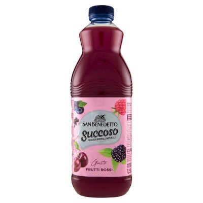 Bevanda Succoso a Base di Frutti Rossi  San Benedetto - 1.5 L