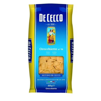 Pasta  Orecchiette  De Cecco  - confezione da 500 g