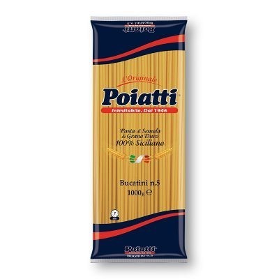 Pasta  Bucatini  Poiatti - confezione da 1000 g