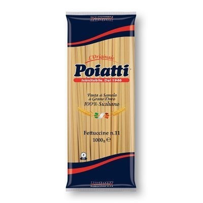 Pasta  Fettuccine  Poiatti - confezione da 1000 g
