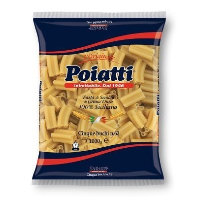 Pasta  Cinque Buchi  Poiatti - confezione da 1000 g