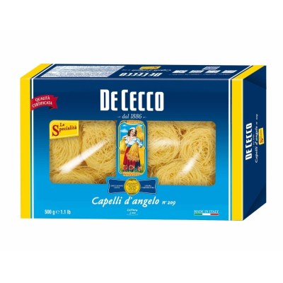 Pasta  Capelli D'angelo  De Cecco  - confezione da 500 g