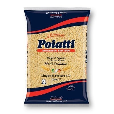 Pasta  Lingue di Passero  Poiatti - confezione da 1000 g