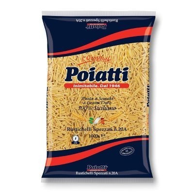 Pasta  Rustichelli Spezzati  Poiatti - confezione da 1000 g