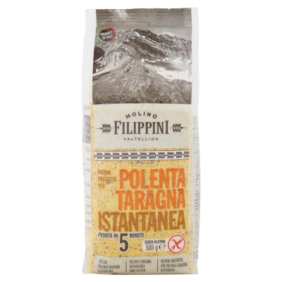 Farina Precotta per Polenta Taragna Istantanea Senza Glutine Molino Filippini - 500 g