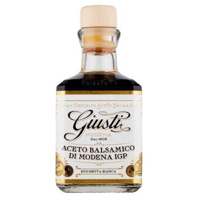 Aceto  Balsamico di Modena IGP Etichetta Bianca Giusti - 250 ml