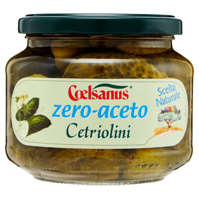 Cetriolini Zero Aceto Coelsanus - 360 g