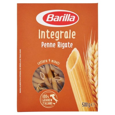 Pasta  Penne Rigate Integrale Barilla - confezione da 500 g