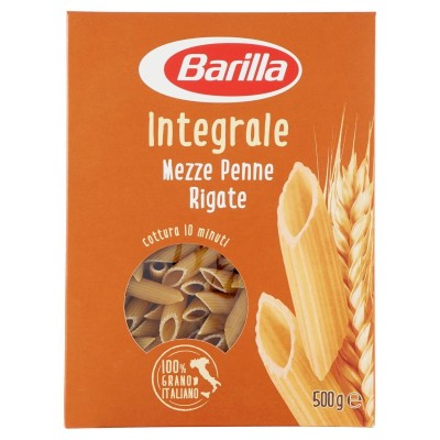 Pasta  Pennette  Rigate  Integrali - confezione da 500 g