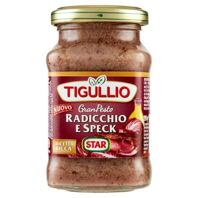 Granpesto Tigullio Radicchio e Speck 190g Star - confezione da  190 g