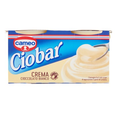 Ciobar Crema Cioccolato Bianco Cameo - 2 x 100 g