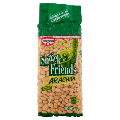 Arachidi Snack Friends Tostate e Salate Cameo - 1000 g