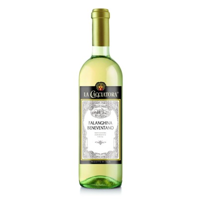 Vino Bianco Falanghina Beneventano IGT La Cacciatora - 750 ml