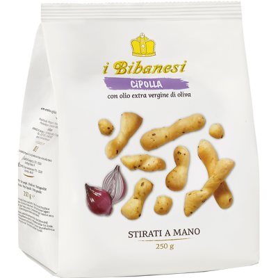 Panetti Cipolla con Olio Extra Vergine di Oliva I Bibanesi - 250 g
