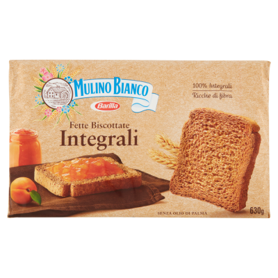 Fette Biscottate Integrali Mulino Bianco Barilla - 630 g