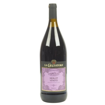 Vino Rosso Merlot Veneto La Cacciatora - 1500 ml