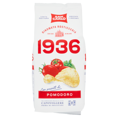 Patatina 1936 Antica con Pezzetti di Pomodoro San Carlo - 150 g