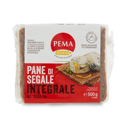 Pane Pema Nero Segale Integrale - 500 g