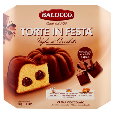Torte in Festa Voglia di Cioccolato Balocco - 400 g