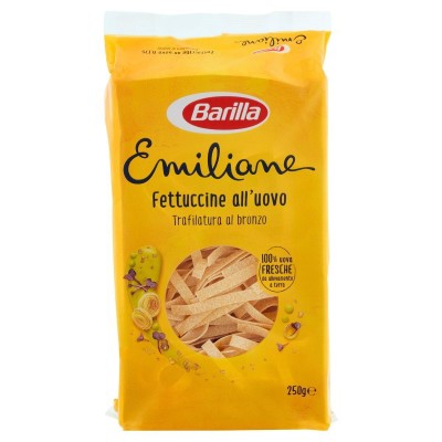 Pasta  Emiliane  Fettuccine  all'Uovo Barilla - confezione da 250 g