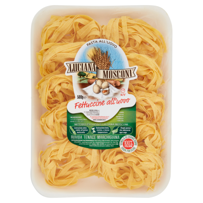 Pasta  Fettuccine all'uovo Mosconi - confezione da 500 g