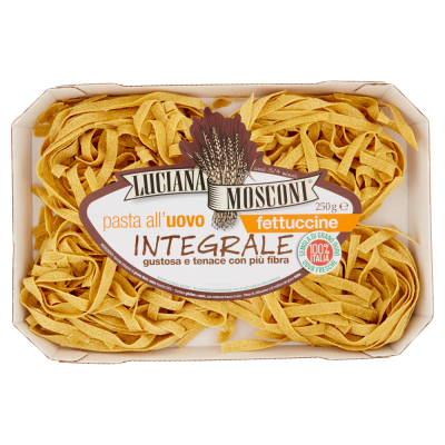 Pasta  Fettuccine  Integrale all'Uovo Mosconi - confezione da 250 g