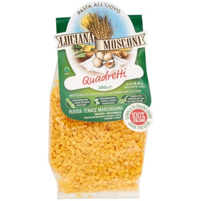 Pasta  Quadretti all'Uovo Mosconi - confezione da 250 g