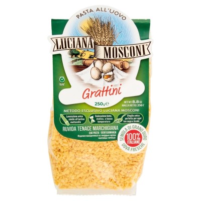 Pasta  Grattini all'Uovo Mosconi - confezione da 250 g