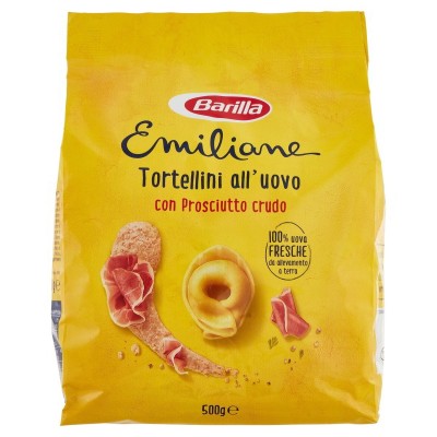Pasta  Tortellini con Prosciutto  Crudo - confezione da 500 g