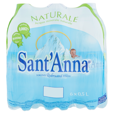 Acqua Minerale Effervescente Naturale  Ferrarelle - 6 Bottiglie da  1,5 LT