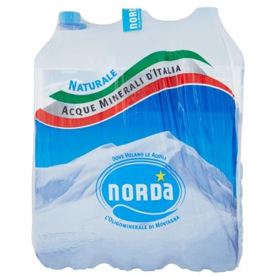 Acqua Minerale  Naturale  Norda - 6 Bottiglie da 2 LT