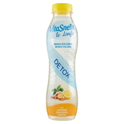 Le Linfe Detox con Limone Zenzero Menta Vitasnella - 500 ml