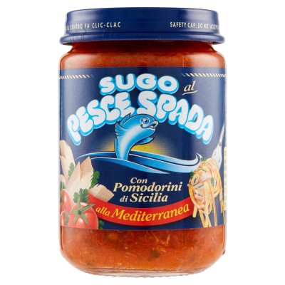 Sugo al Pesce Spada alla Mediterranea L'Isola D'Oro - 130 g