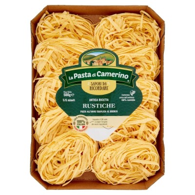 Pasta  Treccine  all'uovo - confezione da 500 g
