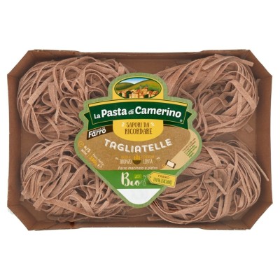 Pasta Tagliatelle  di Farro 100% Italiano Bio La Pasta di Camerino - confezione da 250 g