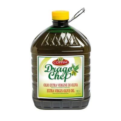 Olio extra Vergine di Oliva Drago Chef pet Coppini - 5 L