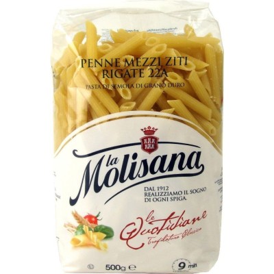 Pasta  Penne Mezze Ziti Rigate La Molisana - confezione da 500 g