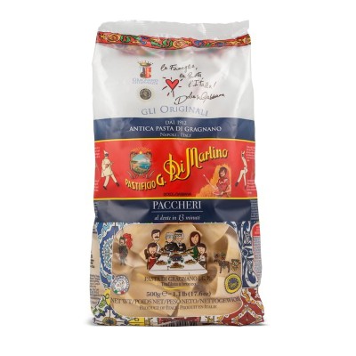 Pasta  Paccheri di Gragnano IGP Di Martino - confezione da 500 g
