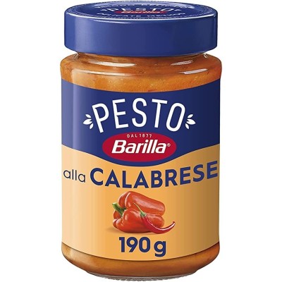 Pesto Barilla  alla Calabrese - confezione da  190 g