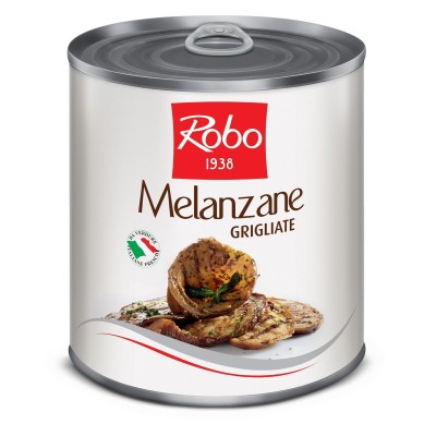 Melanzane Grigliate in Olio di Semi di Girasole Robo - 750 g