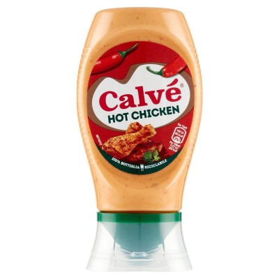 Salsa Hot Chicken  Top down Calvè - 250 g