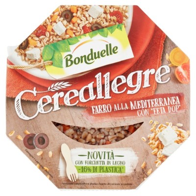 Farro alla Mediterranea con "Feta DOP" Cereallegre Bonduelle - 200 g