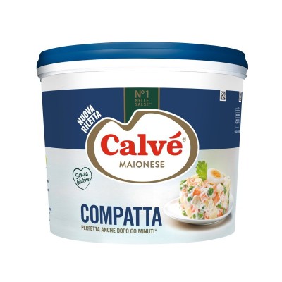 Maionese Compatta Secchiello Calvé - 4.7 Kg